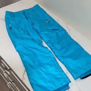 Burton dry ride kids ski pants like new